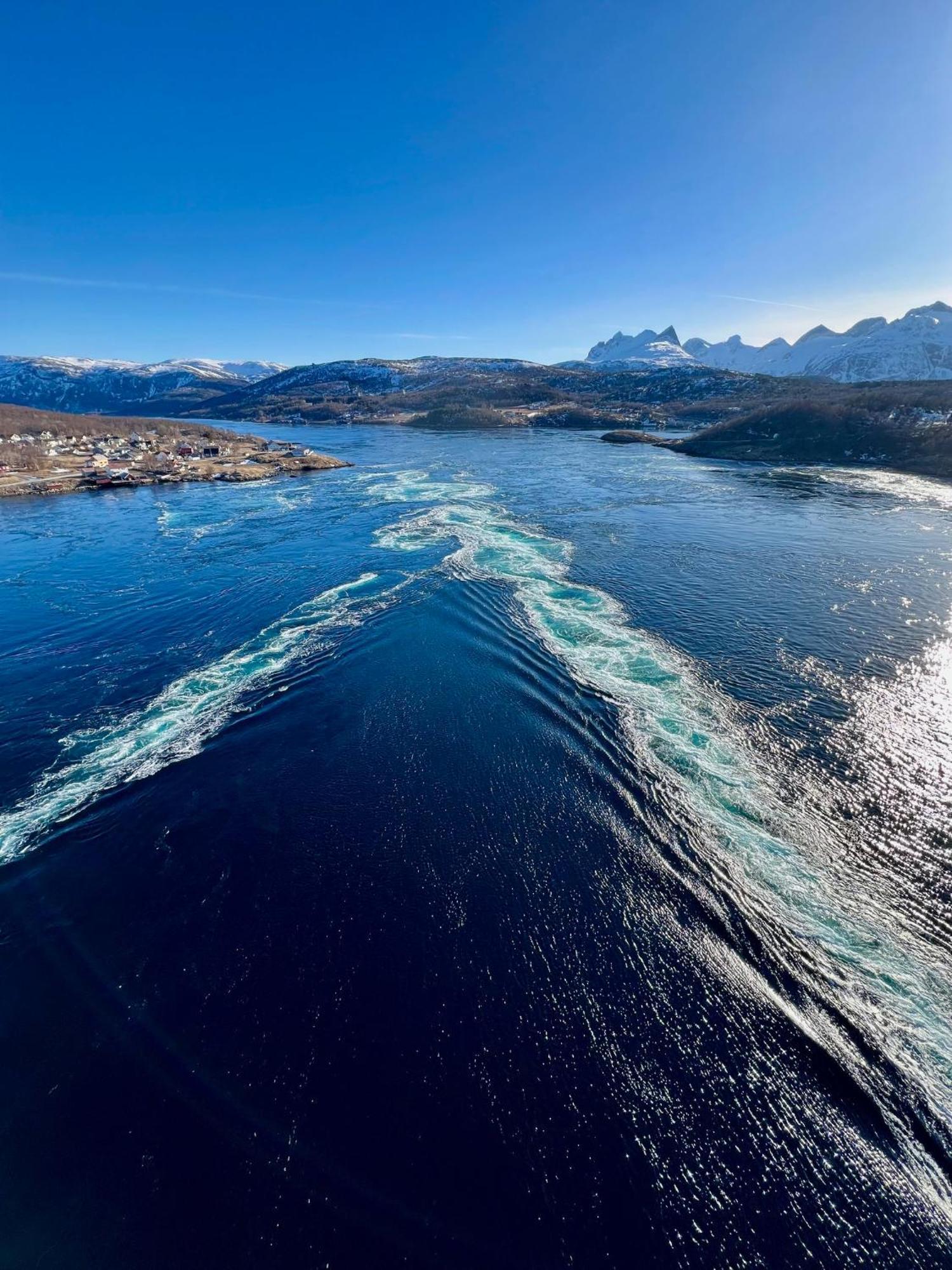 Saltstraumen Hotels Hytter Knapplund Bagian luar foto